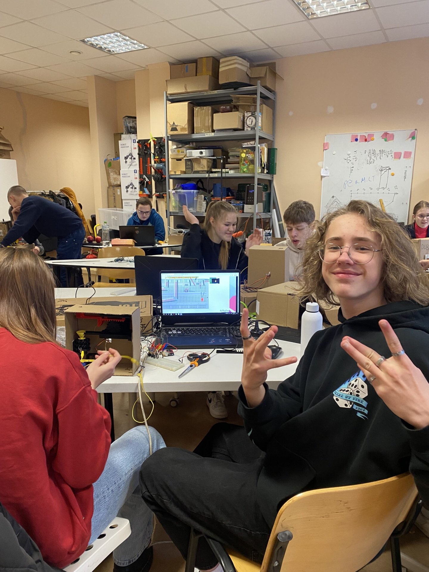 Hackathon for the youth of Šalčininkai region — photo 6 of 8